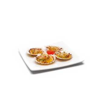 Vieiras Gratinadas Con Verduritas (4 Uds.)
