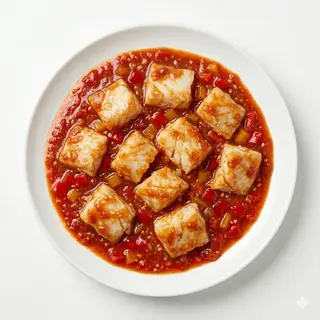 Pescado Con Ajo De Chiles