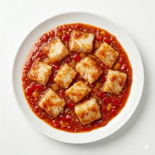 Pescado Con Ajo De Chiles