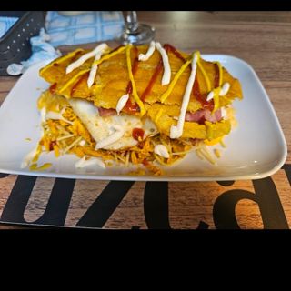 Patacón De Chuleta Ahumada