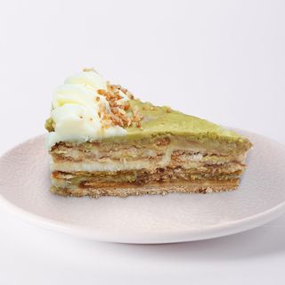Chocolate blanco con pistachos, P