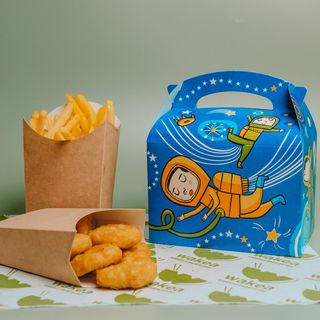 Wakea Menu infantil nuggets
