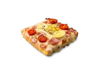 Focaccia de bacon y queso brie