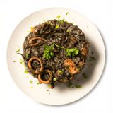 Arròs negre amb calamars