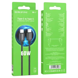 Borofone Bx87 60w Fast Charging Type-c To Type-c