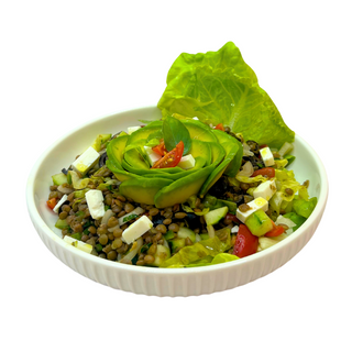 Salade de lentilles au fromage  Feta