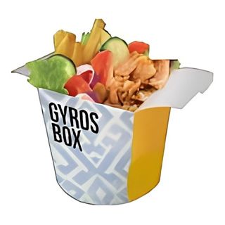 Gyros box duży