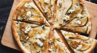Pizza agrodolce di pere