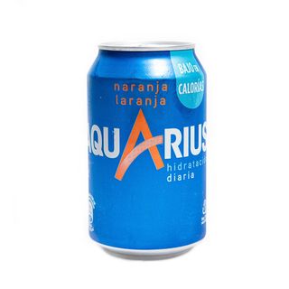 Aquarius Naranja lata 330ml.