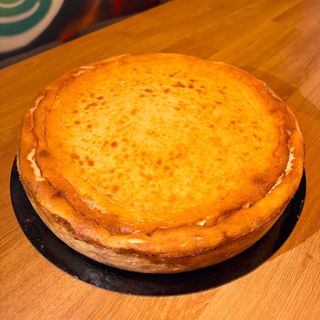 Cheesecake con queso manchego 