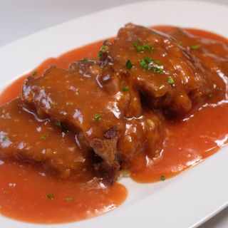 Cerdo Asado Con Jengibre