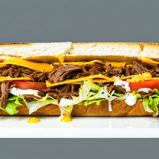 Bocadillo de mechada