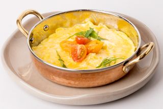 Mqila Œufs brouillés au jambon de dinde