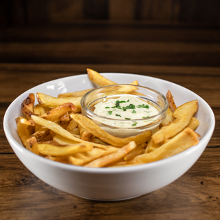 Batata-frita com aioli