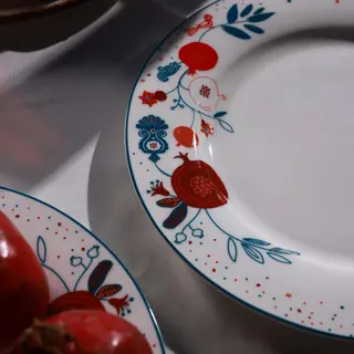თეფში "ბროწეულები" დიდი