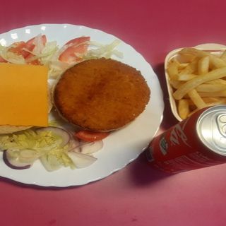 Chicken Burgers menu 