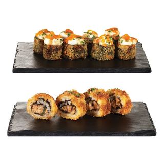 Hot Uramaki 10 + Hot Mikado 8