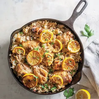 Arroz de Frango com Limão