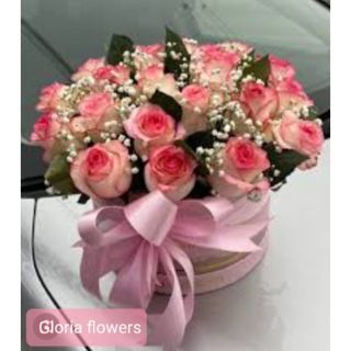 კომპოზიცია ჯუმელია და გიფსოფილა