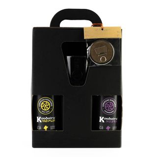 Pack 5 Cervezas Artesanas Kondaira Con Abridor Y Vaso