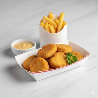 Menú Nuggets De Pollo