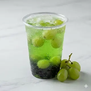 Soda all'uva verde