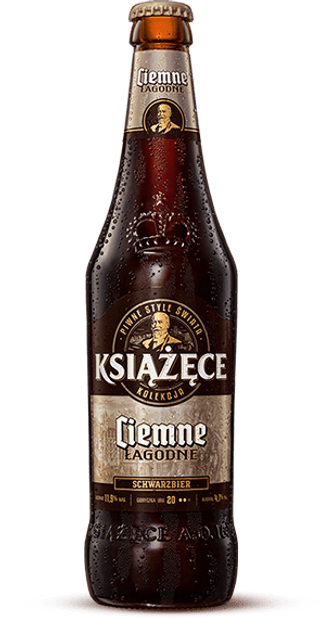 Książęce Ciemne Łagodne but.0,5l