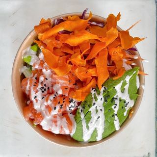 poke bowl de atún