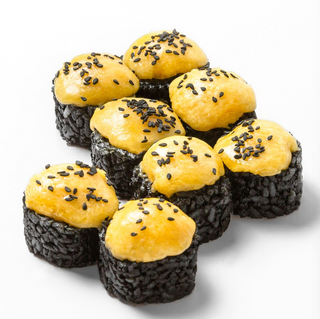 Sushi al horno con salmón a la plancha