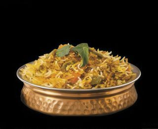 Vegetable biryani