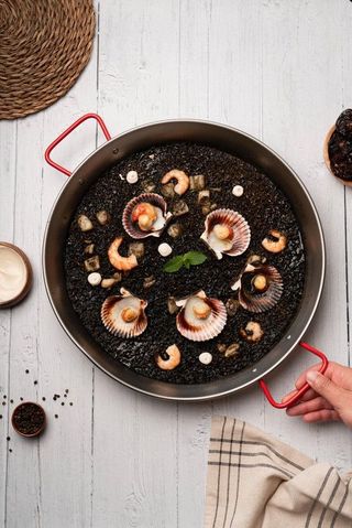 Arroz negro precio para 2 personas