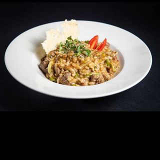 Risotto sa biftekom i šampinjonima 350g