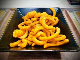Curly e spicy patate