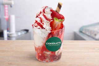 Coppa speciale fragola