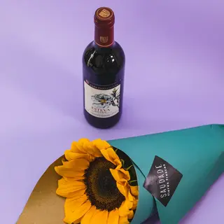 PACK GIRASSOL + VINHO TINTO