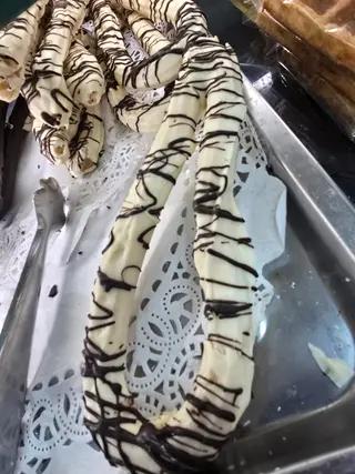Churro Con Chocolate Blanco 1 Ud.