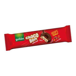 Galleta Hocobom Hoops choco leche GULLÓN, paquete 128 g