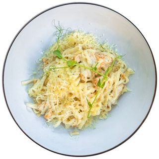 Удон з індичкою у Вершковому соусі (220г)