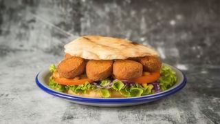 Menù panino falafel