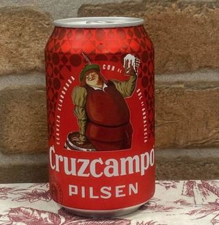 Cerverza Cruz Campo Tremenda en lata (330 ml.)