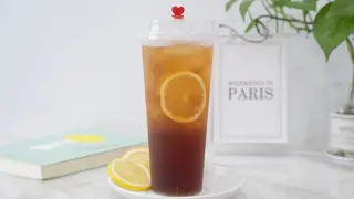 Te nero al lemon