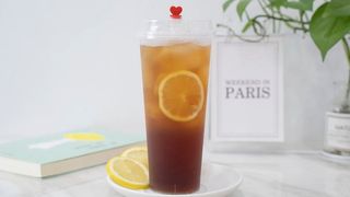 Te nero al lemon