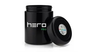 Pojemnik Szklany z higrometrem 250ml HERO PRO