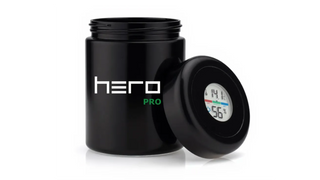 Pojemnik Szklany z higrometrem 250ml HERO PRO