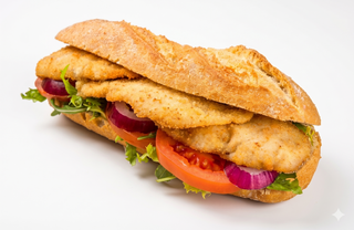 Bocadillo De Empanado De Pollo