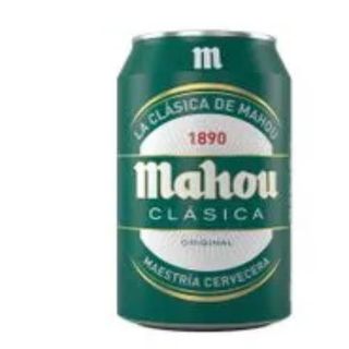 Cerveza Mahou Clásica Lata 33cl.
