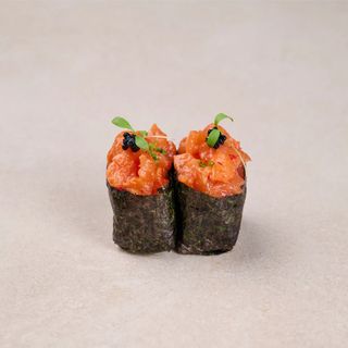 Gunkan Saumon Épicé - 2 Pièces