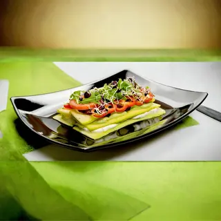 Lasagna, raw, fără gluten