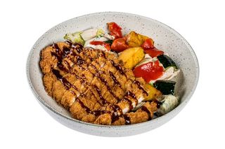 САЛАТ  С ЦЫПЛЕНКОМ