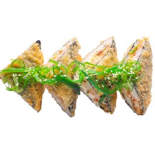 Такос темпура с угрем